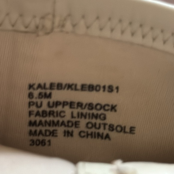 Steve Madden Kaleb ivory white platform square front booties ankle boot Sz 6 1/2 - Picture 9 of 9